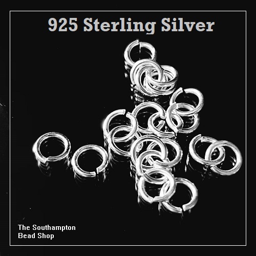 925 Silver 5mm Jump Rings (0.8mm)